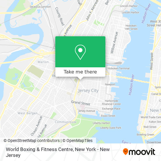 Mapa de World Boxing & Fitness Centre