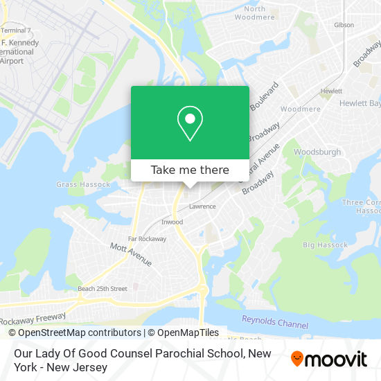 Our Lady Of Good Counsel Parochial School map