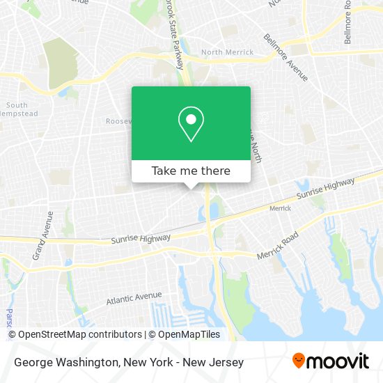 Mapa de George Washington