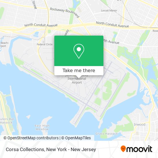 Corsa Collections map