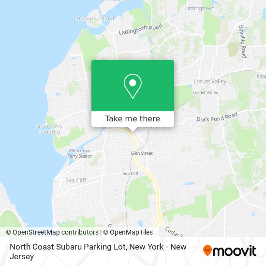 North Coast Subaru Parking Lot map