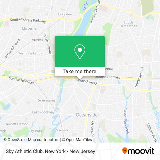 Mapa de Sky Athletic Club