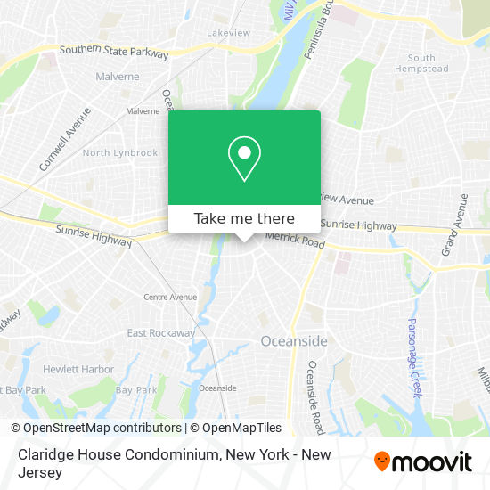 Mapa de Claridge House Condominium