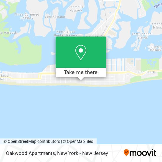 Oakwood Apartments map