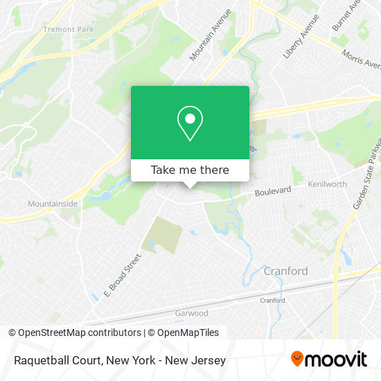 Raquetball Court map