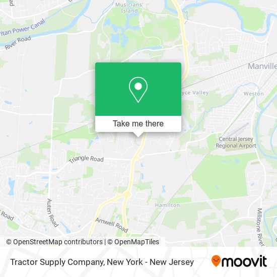 Tractor Supply Company map