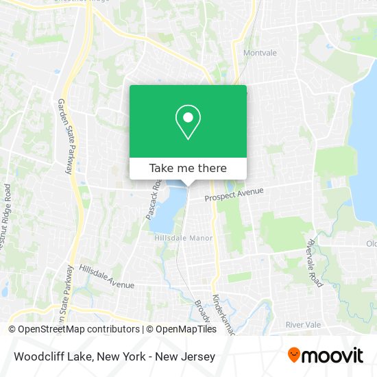 Woodcliff Lake map