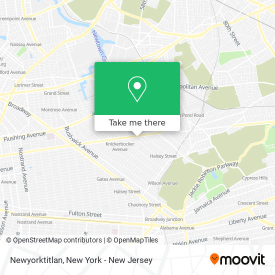Mapa de Newyorktitlan