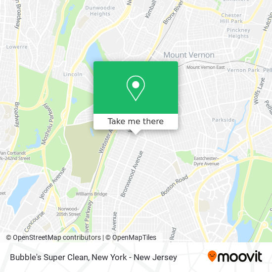 Bubble's Super Clean map