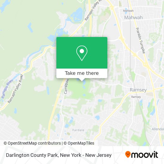 Mapa de Darlington County Park