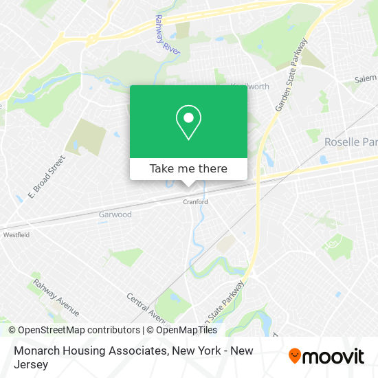Monarch Housing Associates map