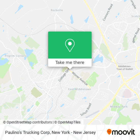 Paulino's Trucking Corp map