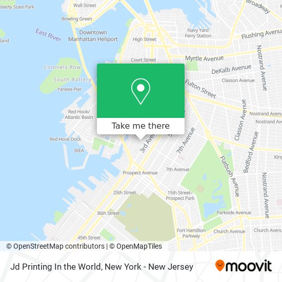 Mapa de Jd Printing In the World