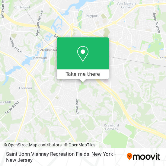 Mapa de Saint John Vianney Recreation Fields