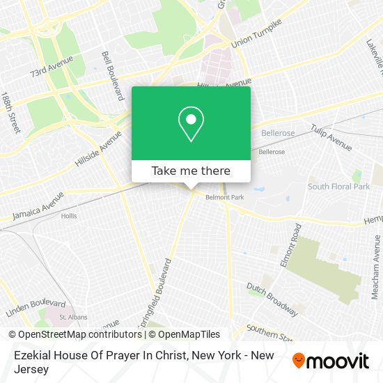 Ezekial House Of Prayer In Christ map