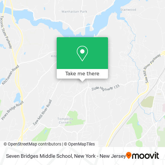 Seven Bridges Middle School map
