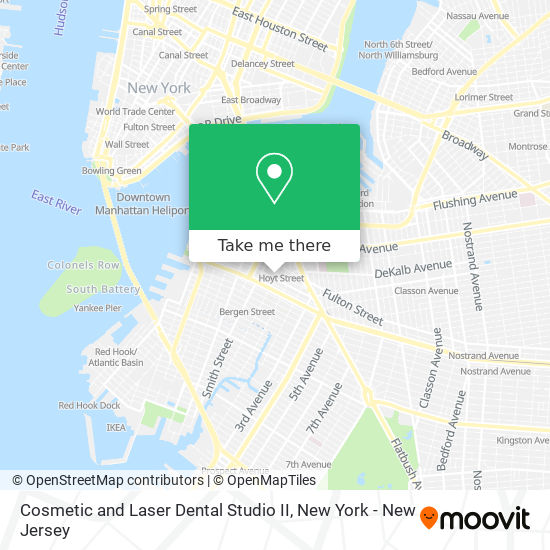 Cosmetic and Laser Dental Studio II map