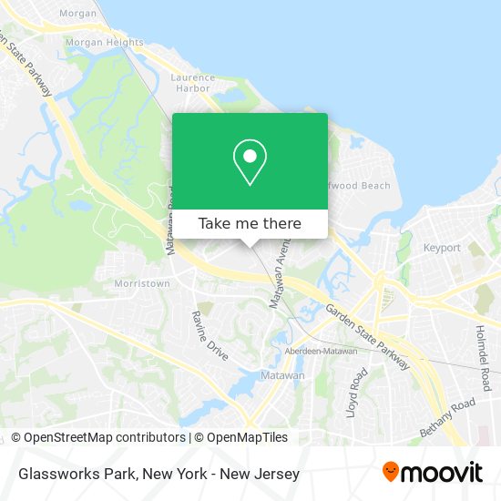 Mapa de Glassworks Park