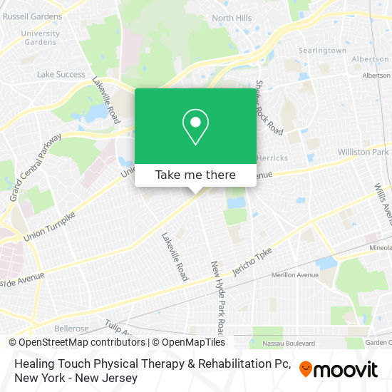 Mapa de Healing Touch Physical Therapy & Rehabilitation Pc