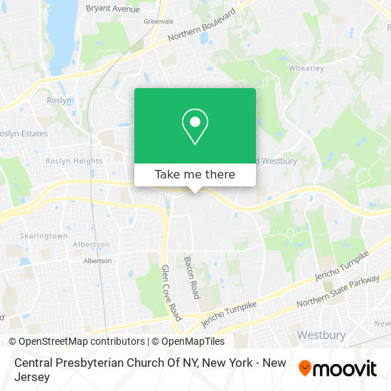 Central Presbyterian Church Of NY map
