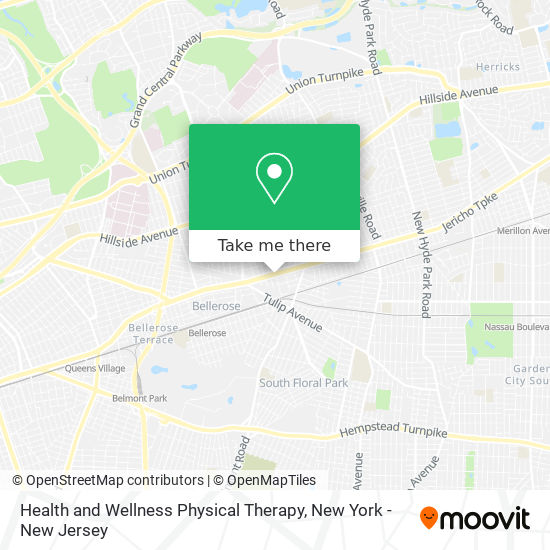 Health and Wellness Physical Therapy map