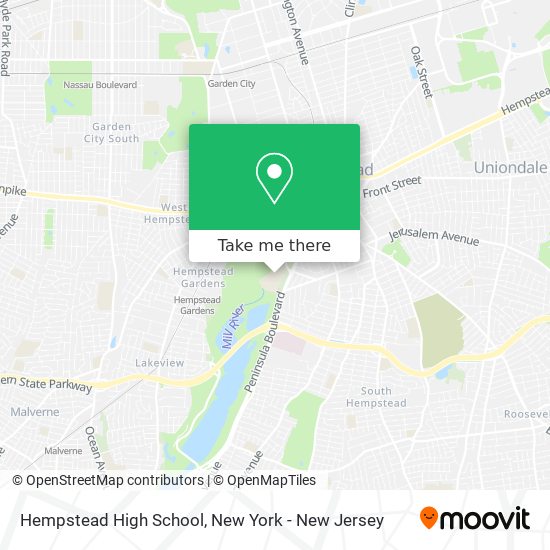 Hempstead High School map