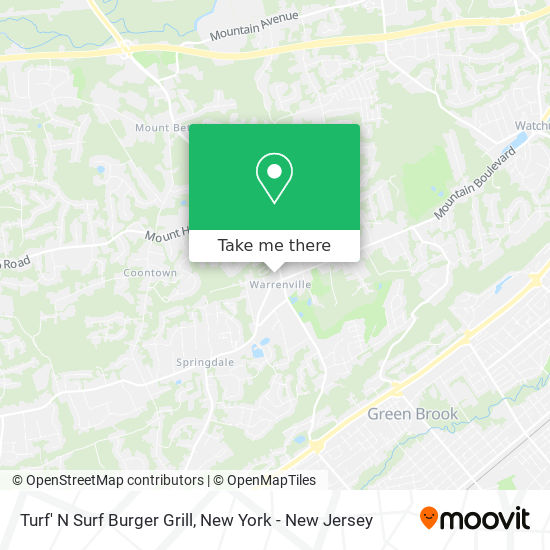 Turf' N Surf Burger Grill map