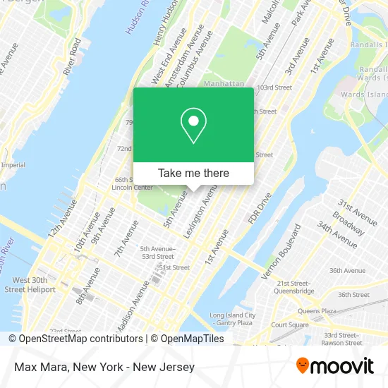 Max Mara map