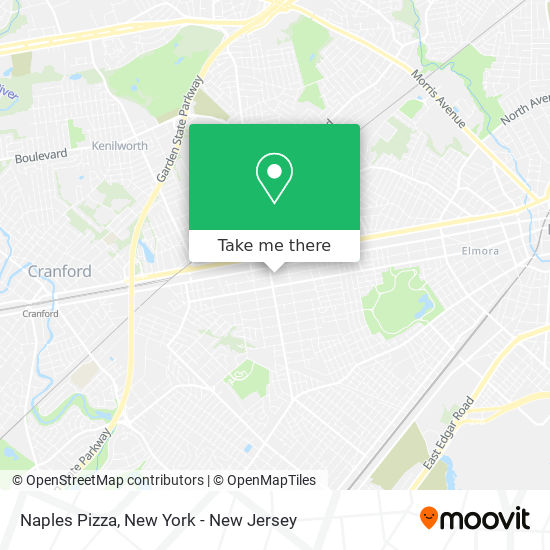 Mapa de Naples Pizza