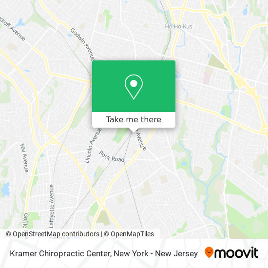 Kramer Chiropractic Center map