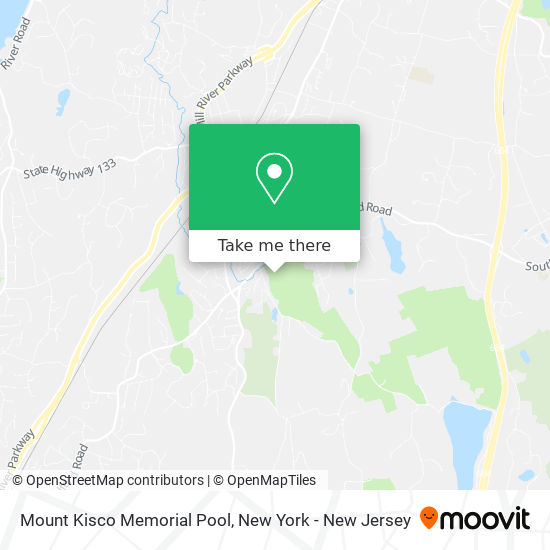 Mount Kisco Memorial Pool map