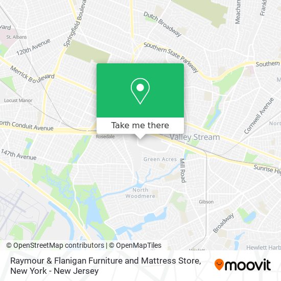 Raymour & Flanigan Furniture and Mattress Store map