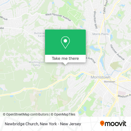 Mapa de Newbridge Church