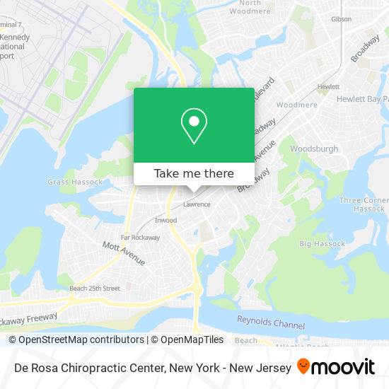 Mapa de De Rosa Chiropractic Center