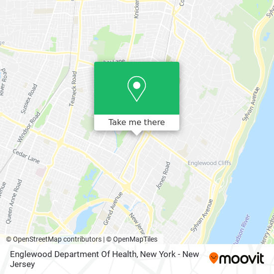 Englewood Department Of Health map