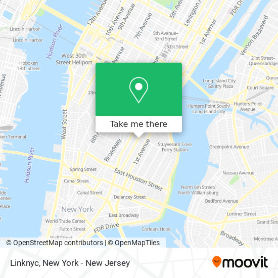 Linknyc map