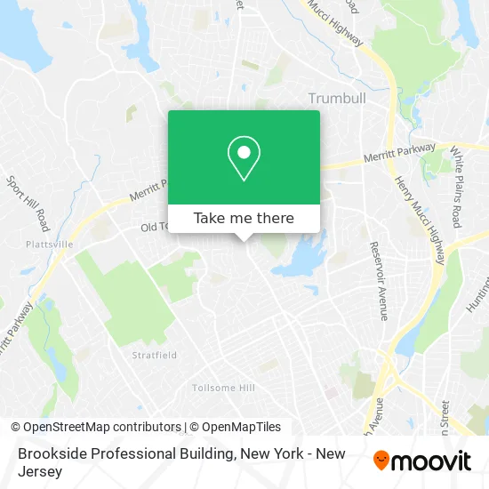 Brookside Professional Building map
