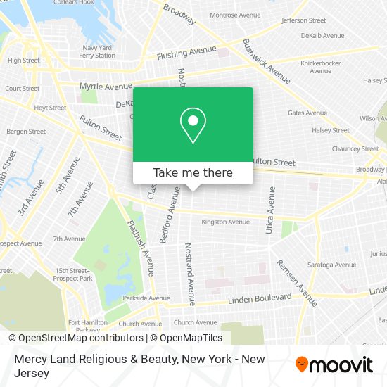Mercy Land Religious & Beauty map