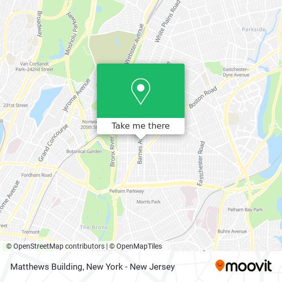 Matthews Building map