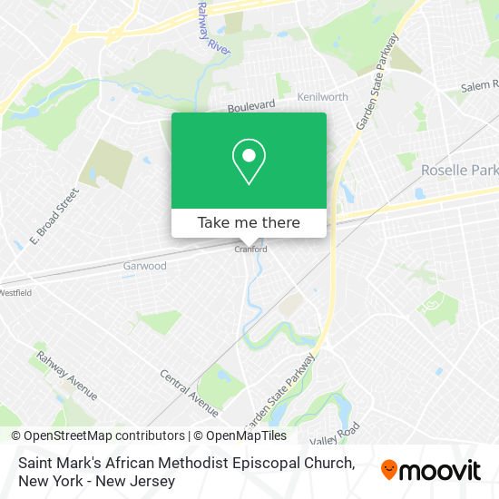 Mapa de Saint Mark's African Methodist Episcopal Church