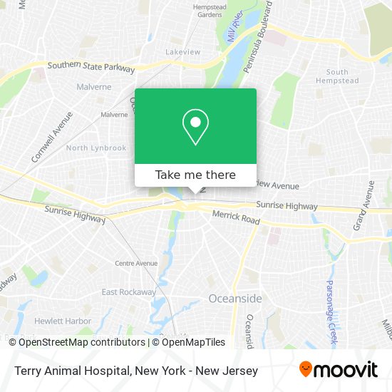 Terry Animal Hospital map