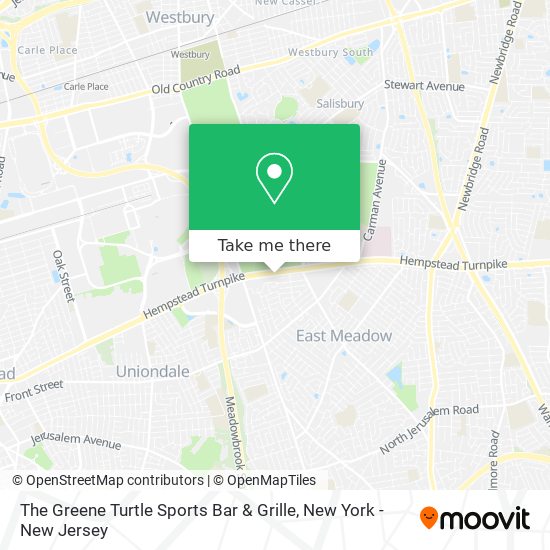 The Greene Turtle Sports Bar & Grille map