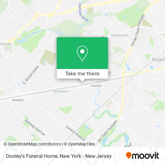 Mapa de Dooley's Funeral Home