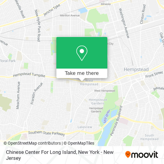 Mapa de Chinese Center For Long Island