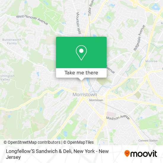 Mapa de Longfellow’S Sandwich & Deli