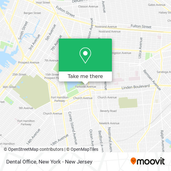 Mapa de Dental Office