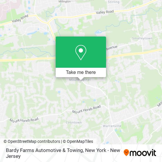 Mapa de Bardy Farms Automotive & Towing