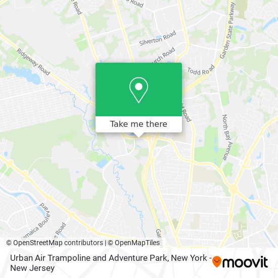 Mapa de Urban Air Trampoline and Adventure Park