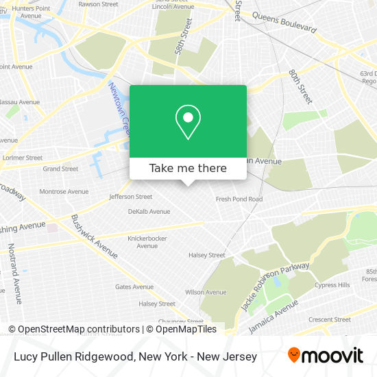 Lucy Pullen Ridgewood map