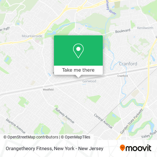 Orangetheory Fitness map